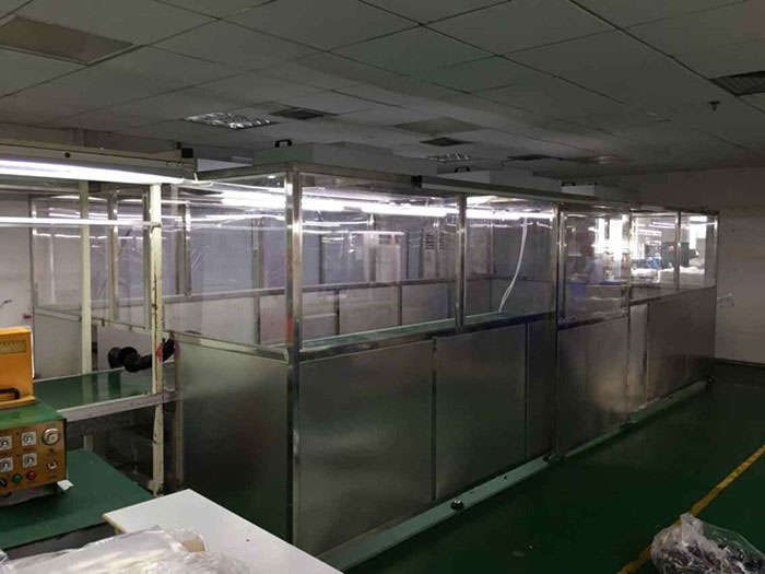 可拓展?jié)崈襞镉址Q為連體凈化棚或者可連接無塵棚，層流工作棚